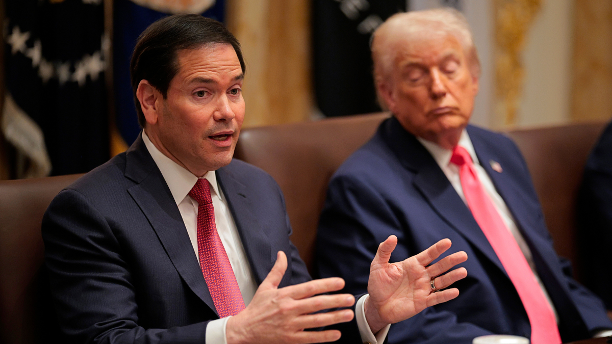 marco rubio speaks at cabinet meeting