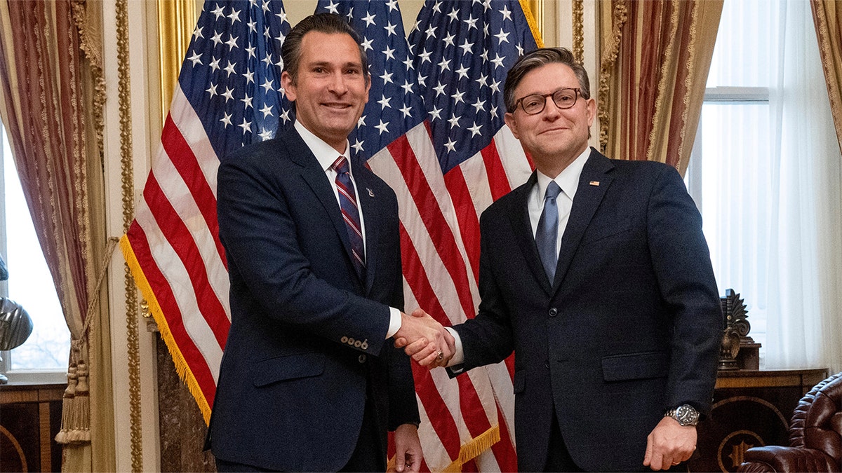 Matt Van Epps and Speaker Mike Johnson