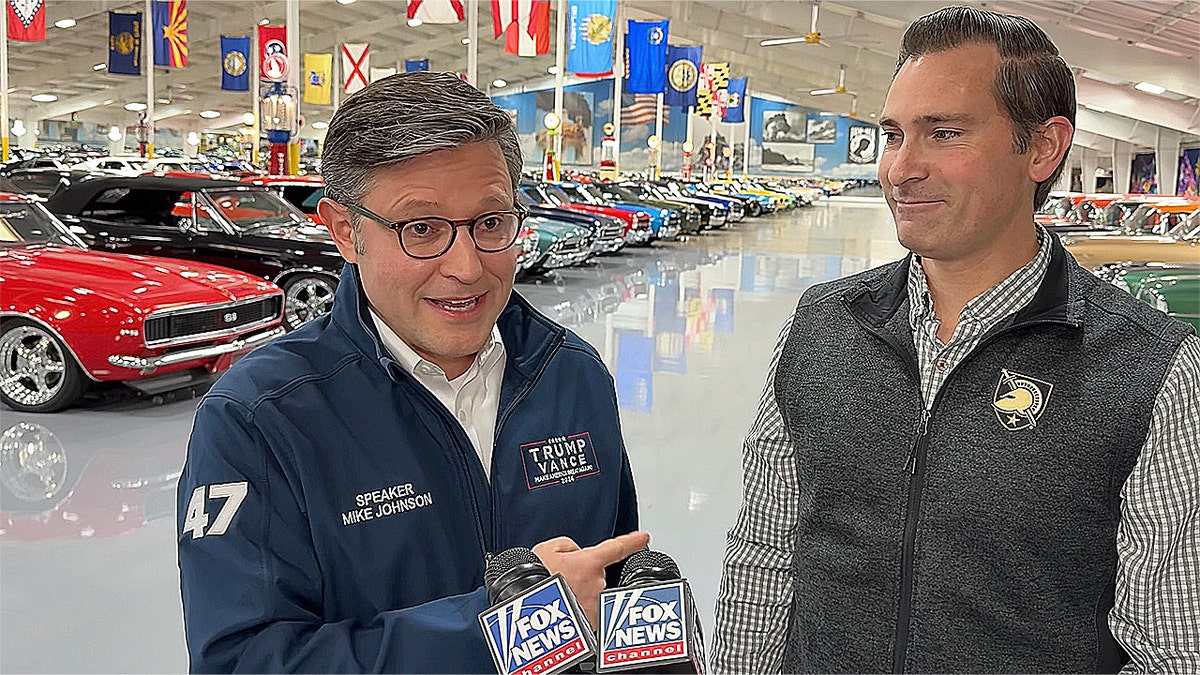 Trump, Speaker Johnson, AOC blitz campaign trail on eve of crucial congressional showdown  at george magazine