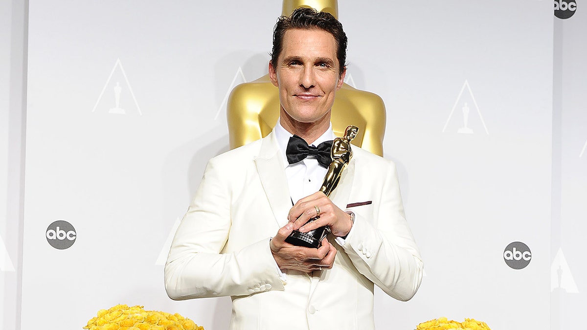 Matthew McConaughey at the Oscars in March 2014.