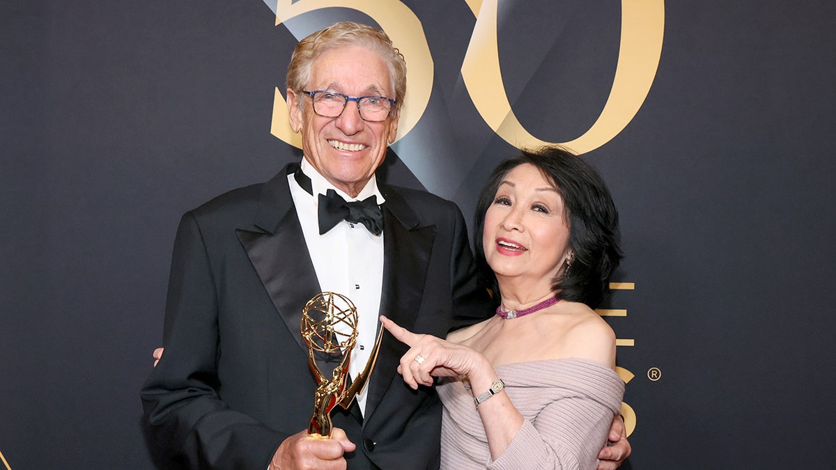 Maury Povich and Connie Chung