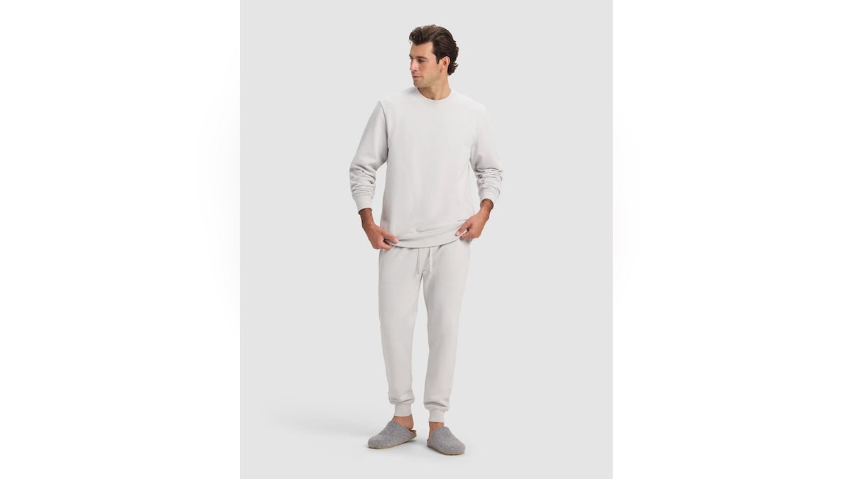 This look is perfect for travel, lounging or layering up on chilly days.