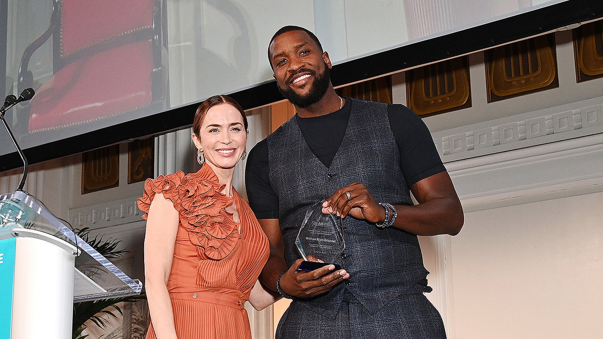 Michael Kidd-Gilchrist at American Institute for Stuttering gala