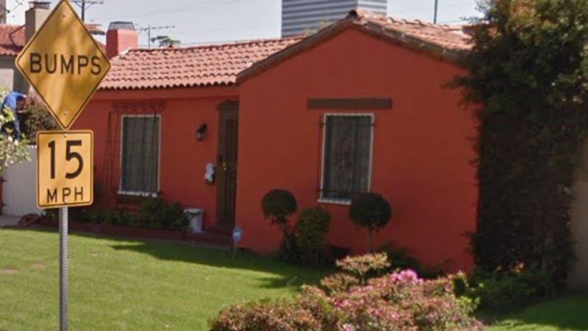 Mickey Rourke's bungalow