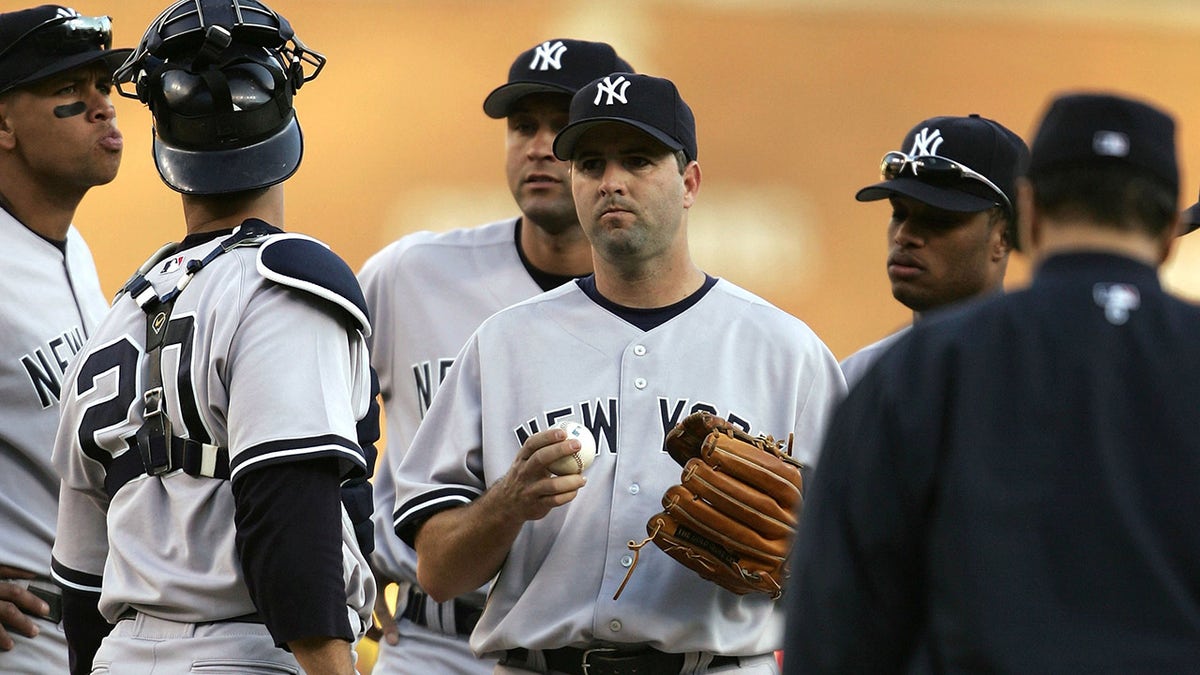 Cory Lidle at a game vs Tigers