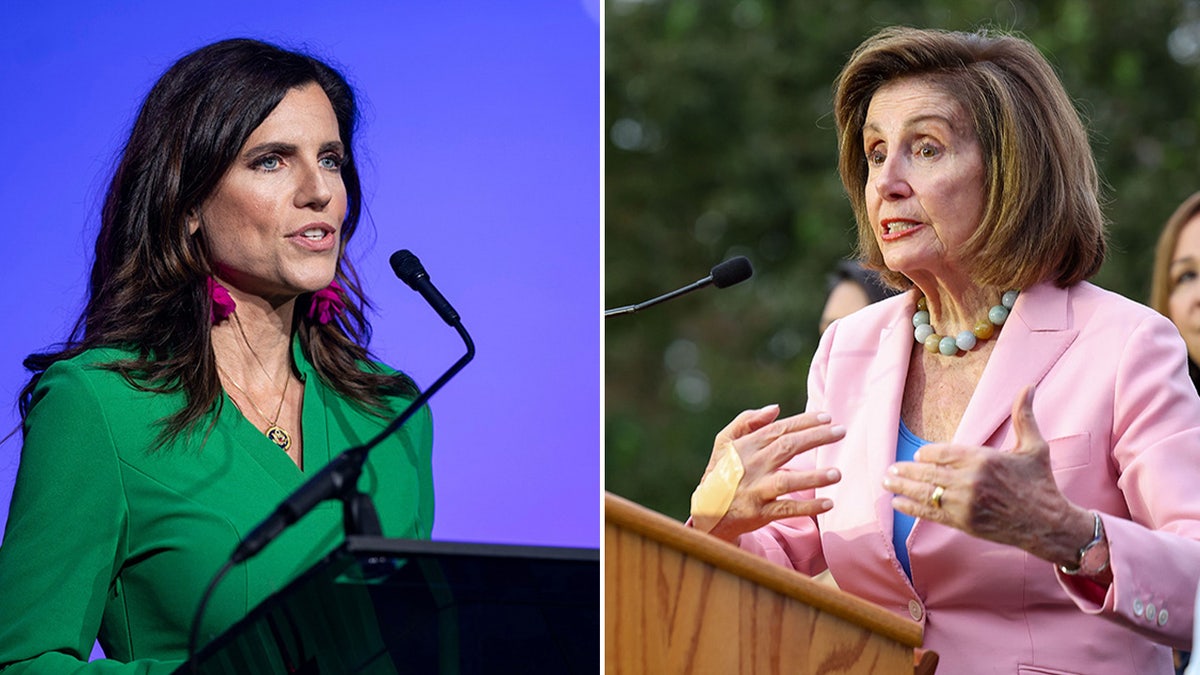 Nancy Mace and Nancy Pelosi
