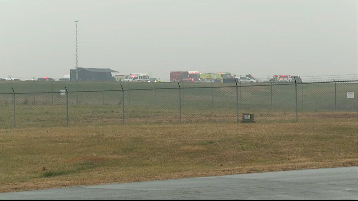 A plane crashed at Statesville Regional Airport