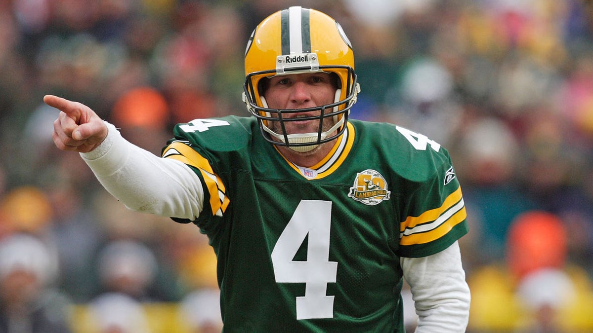Brett Favre plays the Raiders