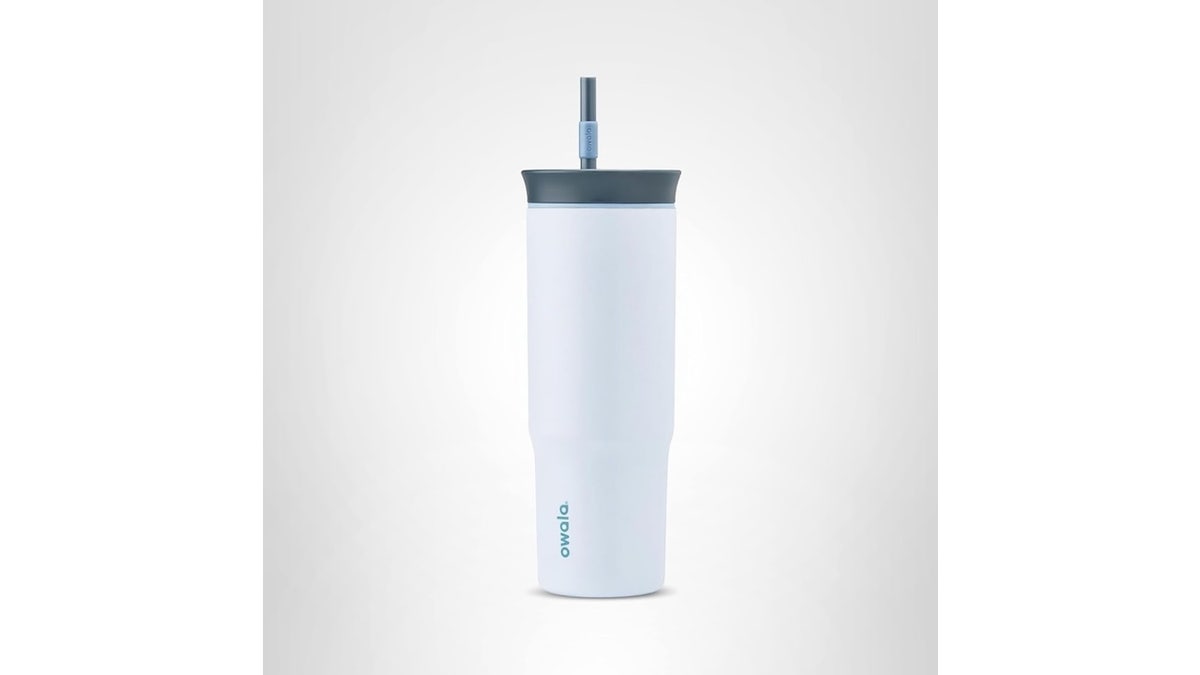 The twist-off lid with reusable straw sets this insulated bottle apart from others.