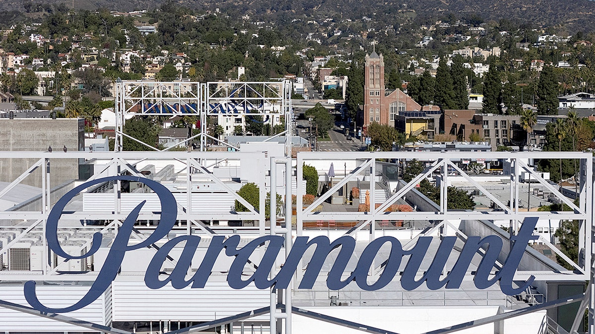 Paramount sign in Los Angeles