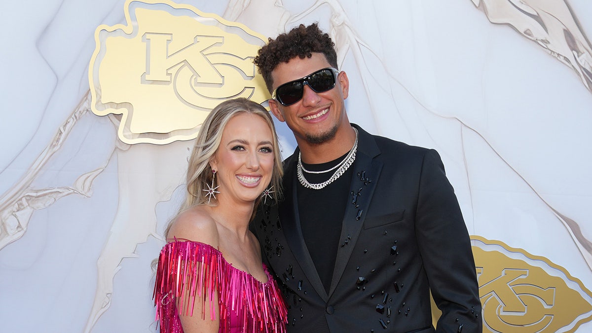 Patrick Mahomes and his wife Brittany Mahomes