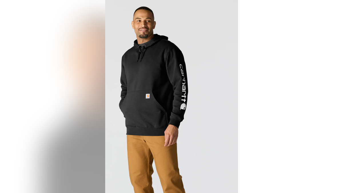 Load your closet with comfy Carhartt sweatshirts.?