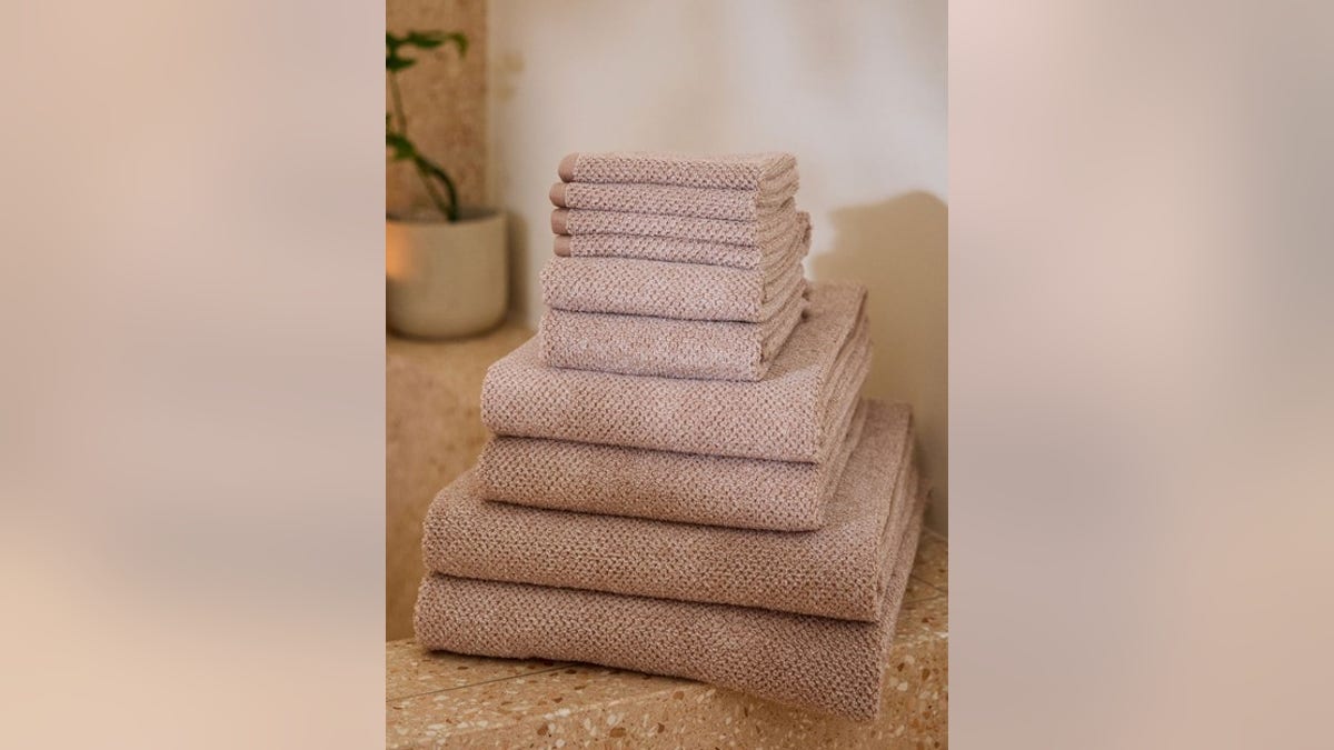 Dry off faster with plush towels. 