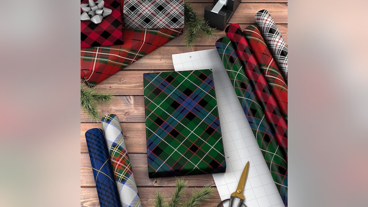 Even your presents can be part of the look.