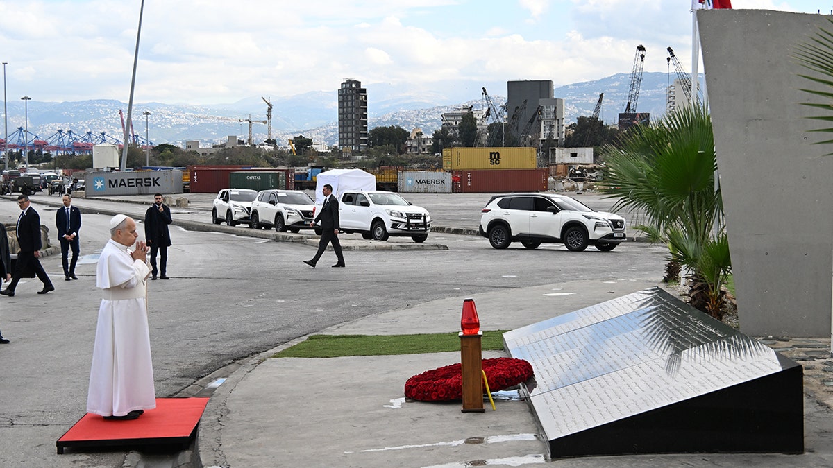 Papież Leon XIV upamiętnia ofiary eksplozji w Bejrucie w 2020 roku.