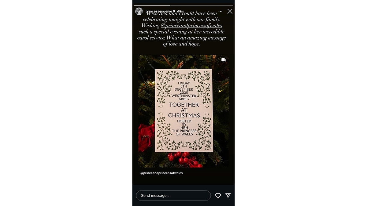 Princess Kate and family shine at Christmas carol service as Andrew's daughters miss event  at george magazine