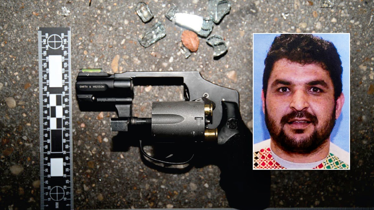 Revolver found at scene of DC National Guard shooting and image of suspect Rahmanullah Lakanwal