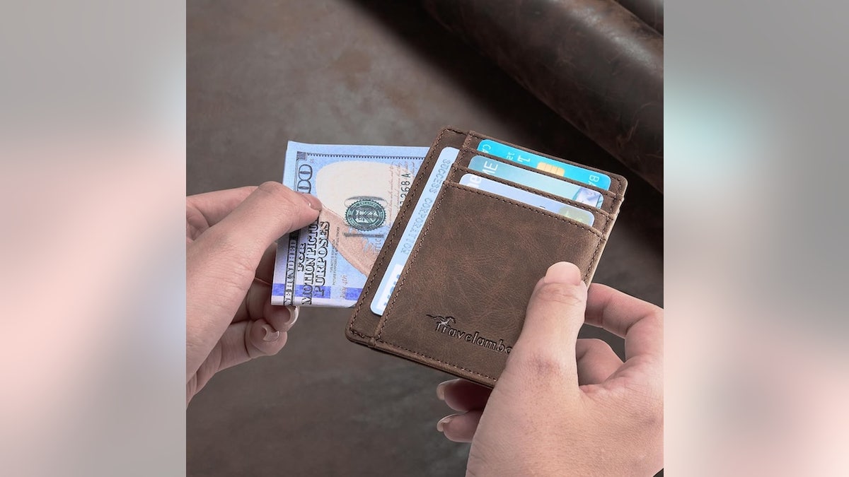 riginal price: $12.99 Use this slim and secure wallet the next time you travel.