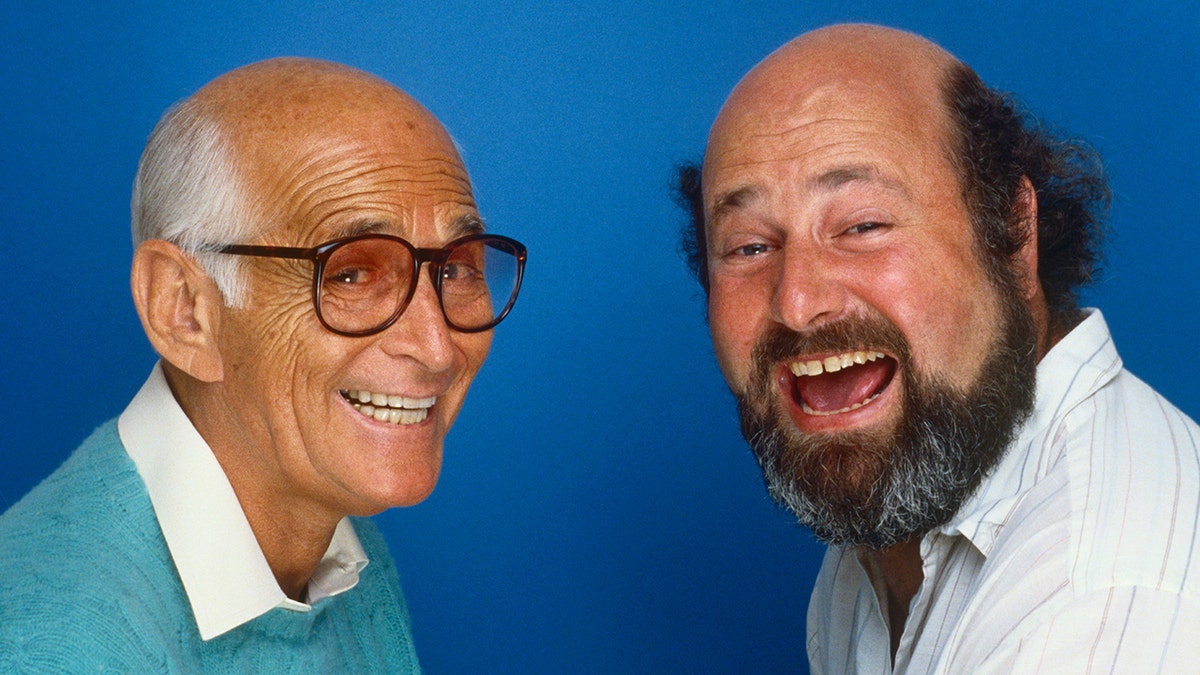 Rob con Norman Lear