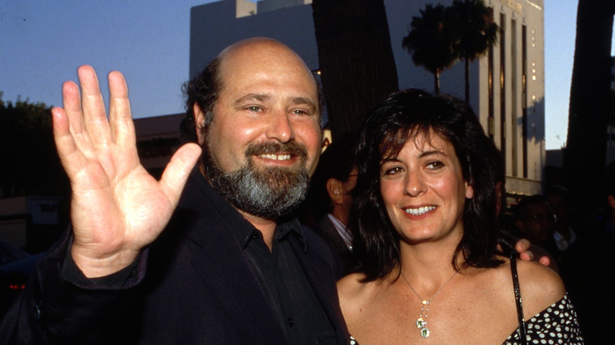 Rob Reiner who was killed with his wife Michele in a photo from happier times