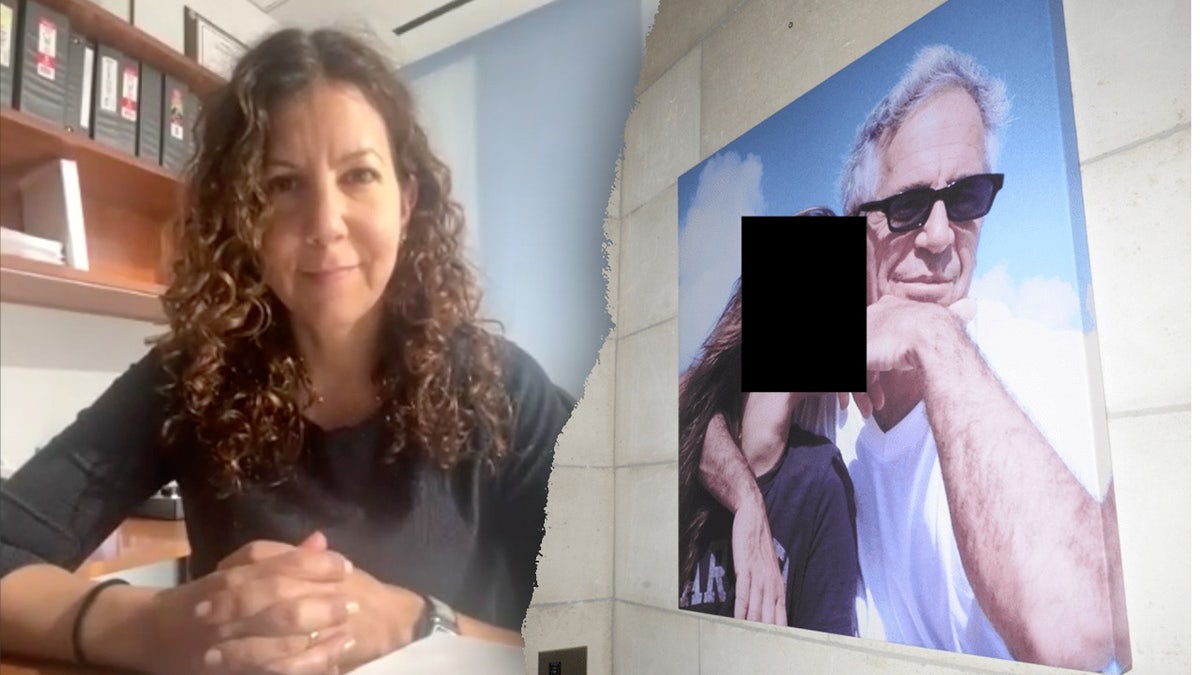 Tapeçarias de Sarah Krisf e Jeffrey Epstein