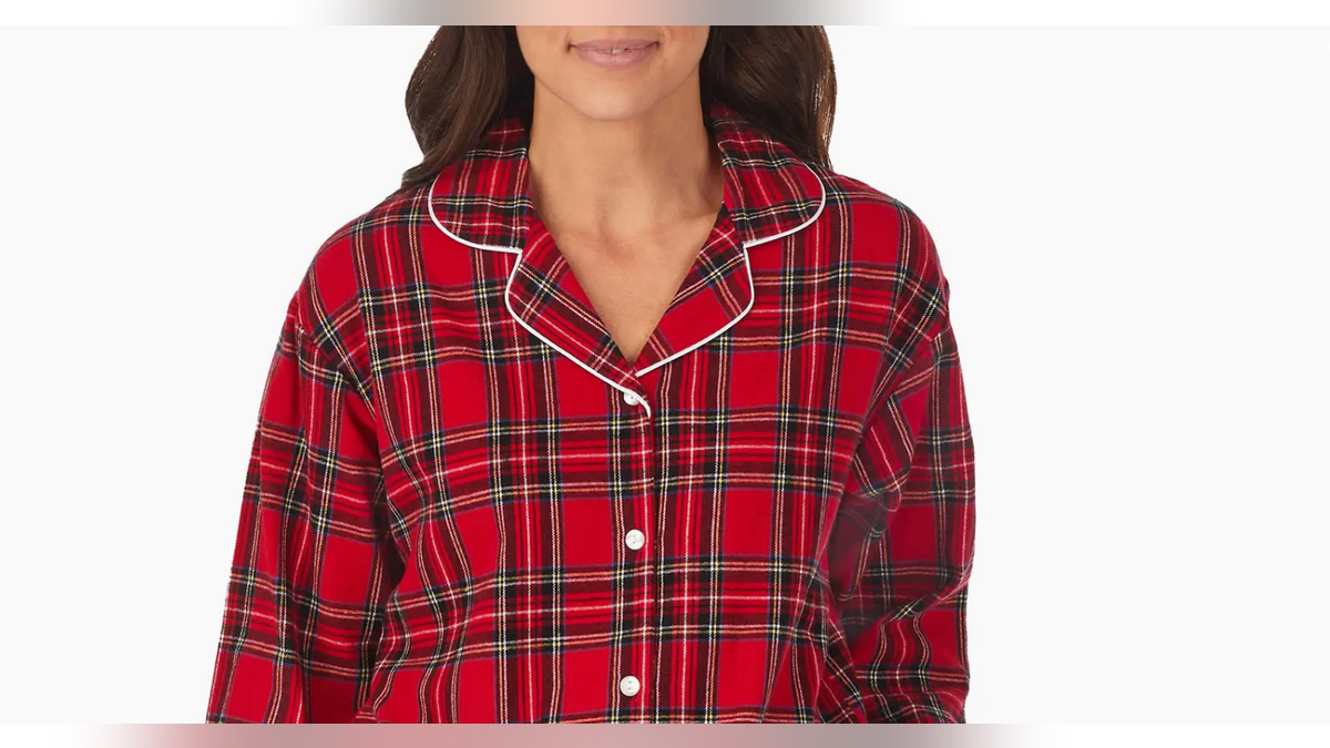 Top off the Ralph Lauren feel with plaid pajamas.