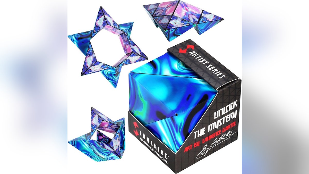 This shape shifting box brings the fun. 