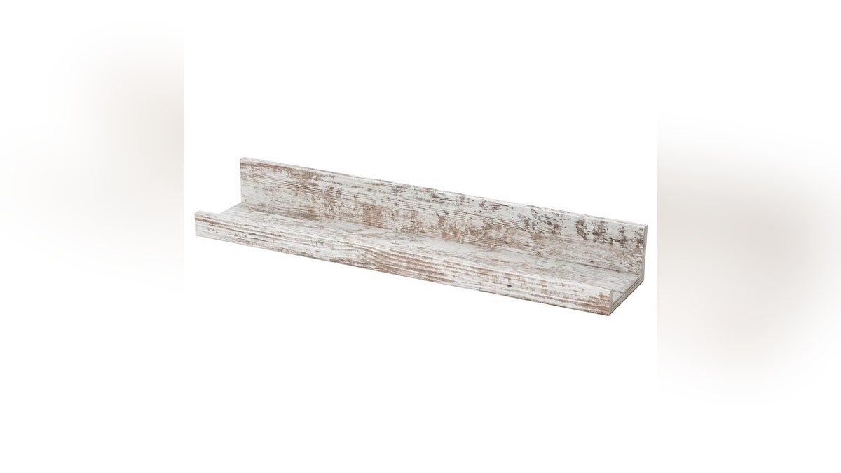 Keep your photographs tidy on these shelves.