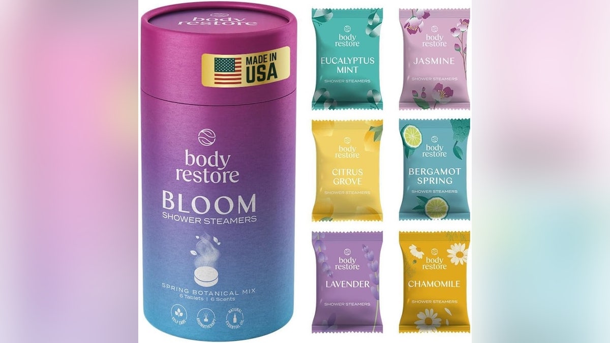 Turn your shower into a mini spa.