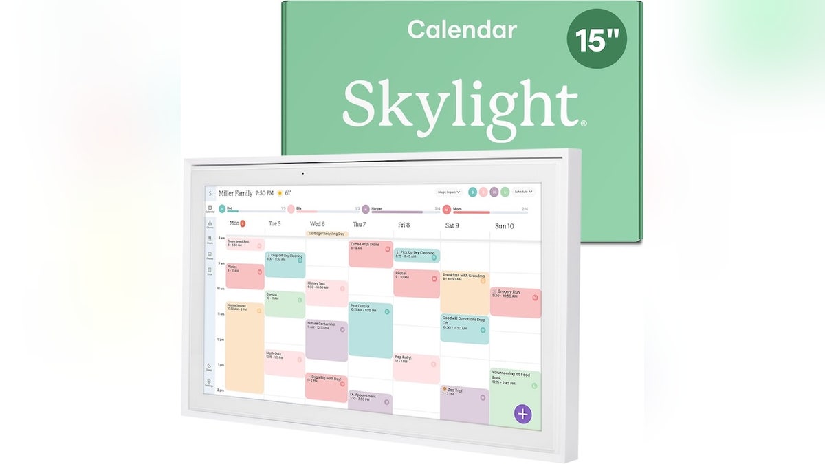 Best for: Busy families keeping track of schedules and chores.