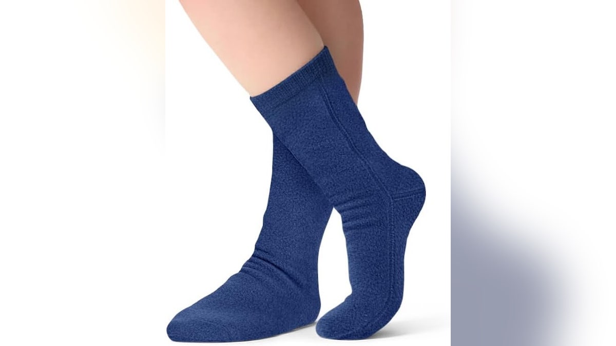 These socks keep your feet at the ideal temperature.
