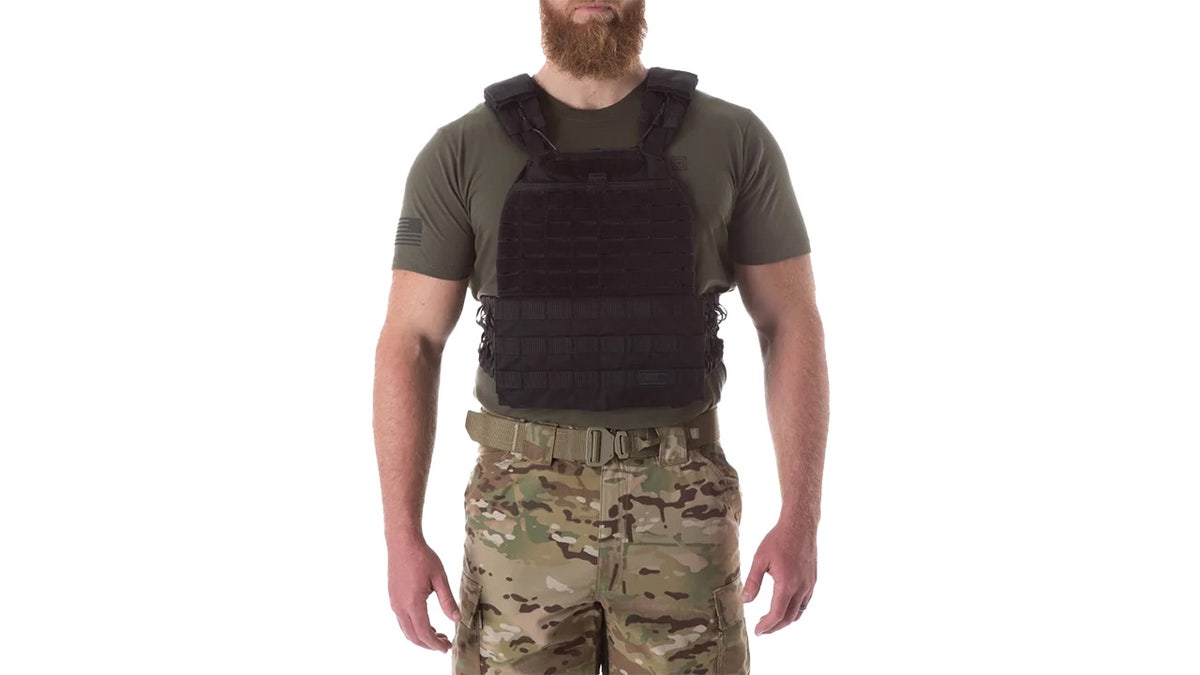 This heavy-duty vest has a surprisingly lightweight feel.
