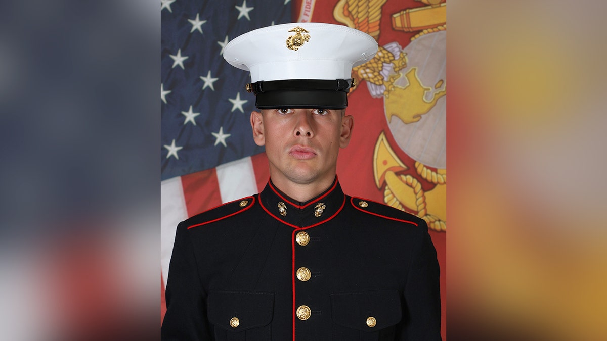 tanner rubio in marine uniform headshot