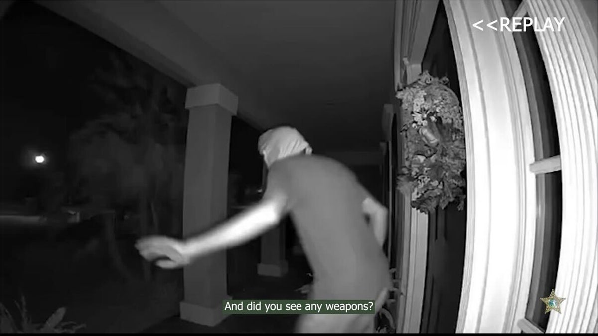 Teen seen on doorbell camera following "door kick challenge" in Florida