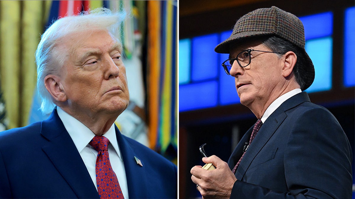 Donald Trump & Stephen Colbert