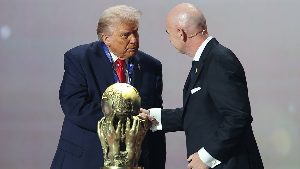 Trump Praises Successful 2026 World Cup Draw Fox News Trump Infantino 12525 