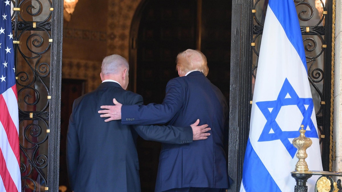 Trump and Netanyahu at Mar-a-Lago