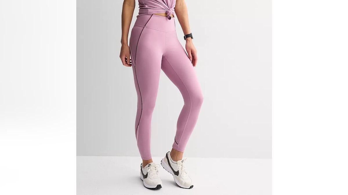 These leggings are sleek enough to wear out or to the gym.