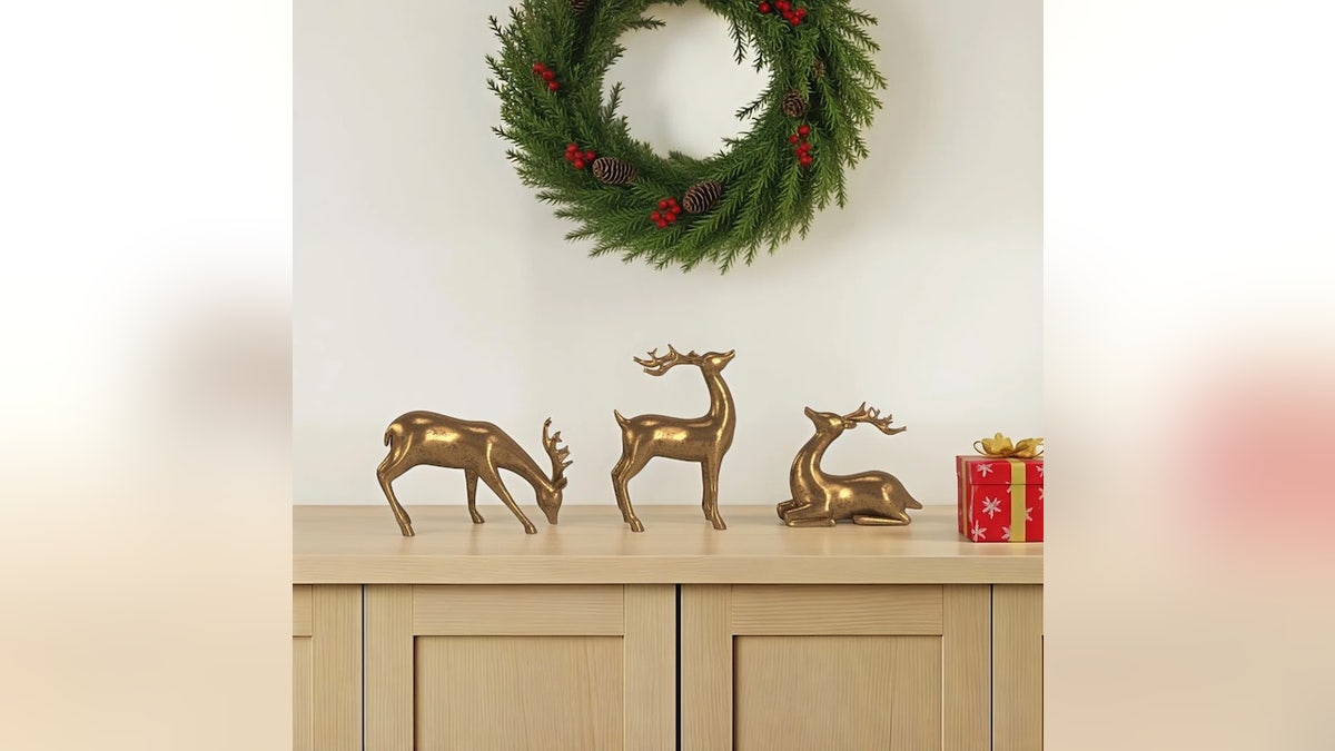 Represent the natural world around you with vintage-looking deer decor.