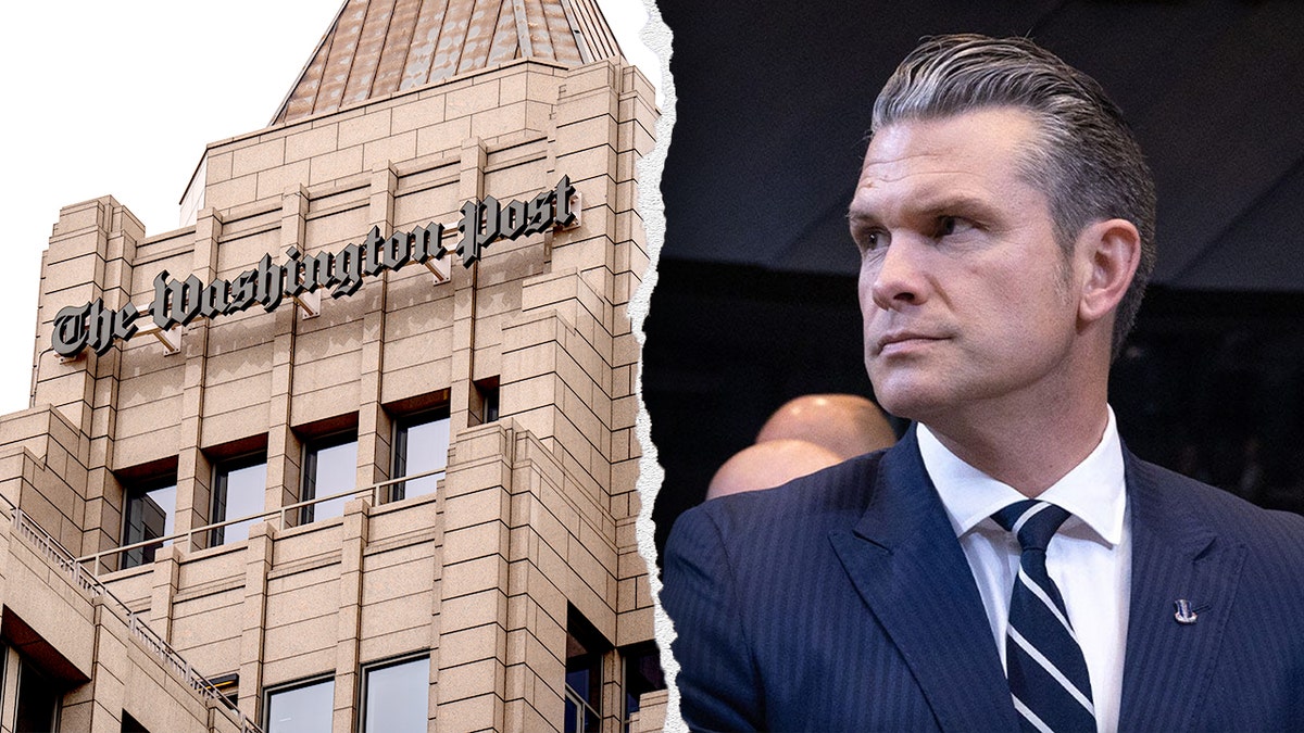 Washington Post building, Pete Hegseth