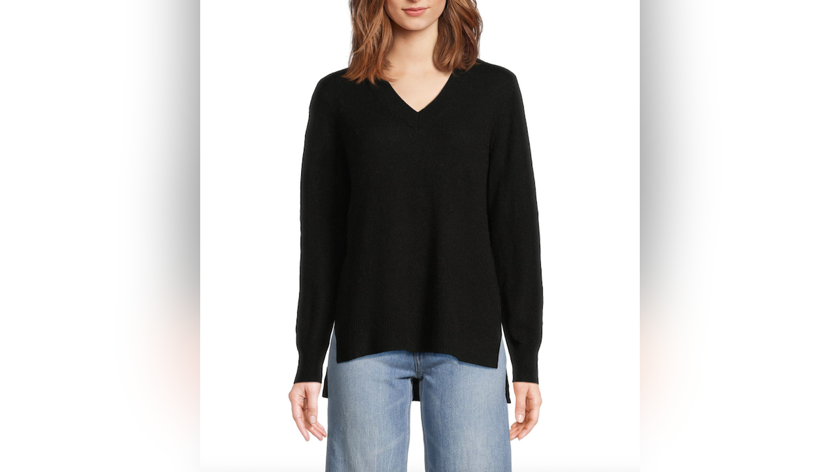 This is the kind of sweater you’ll want to live in.