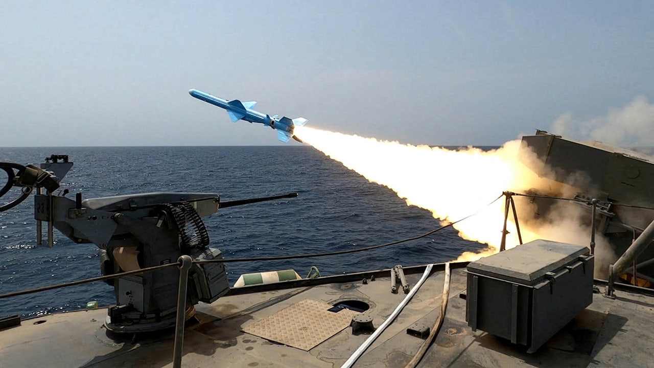 Iran fires ballistic and cruise missiles at simulated targets near Persian  Gulf
