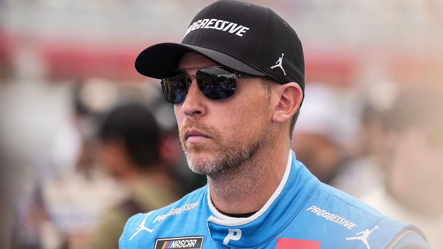 NASCAR star Denny Hamlin gives health update on mom after she was injured in deadly house fire