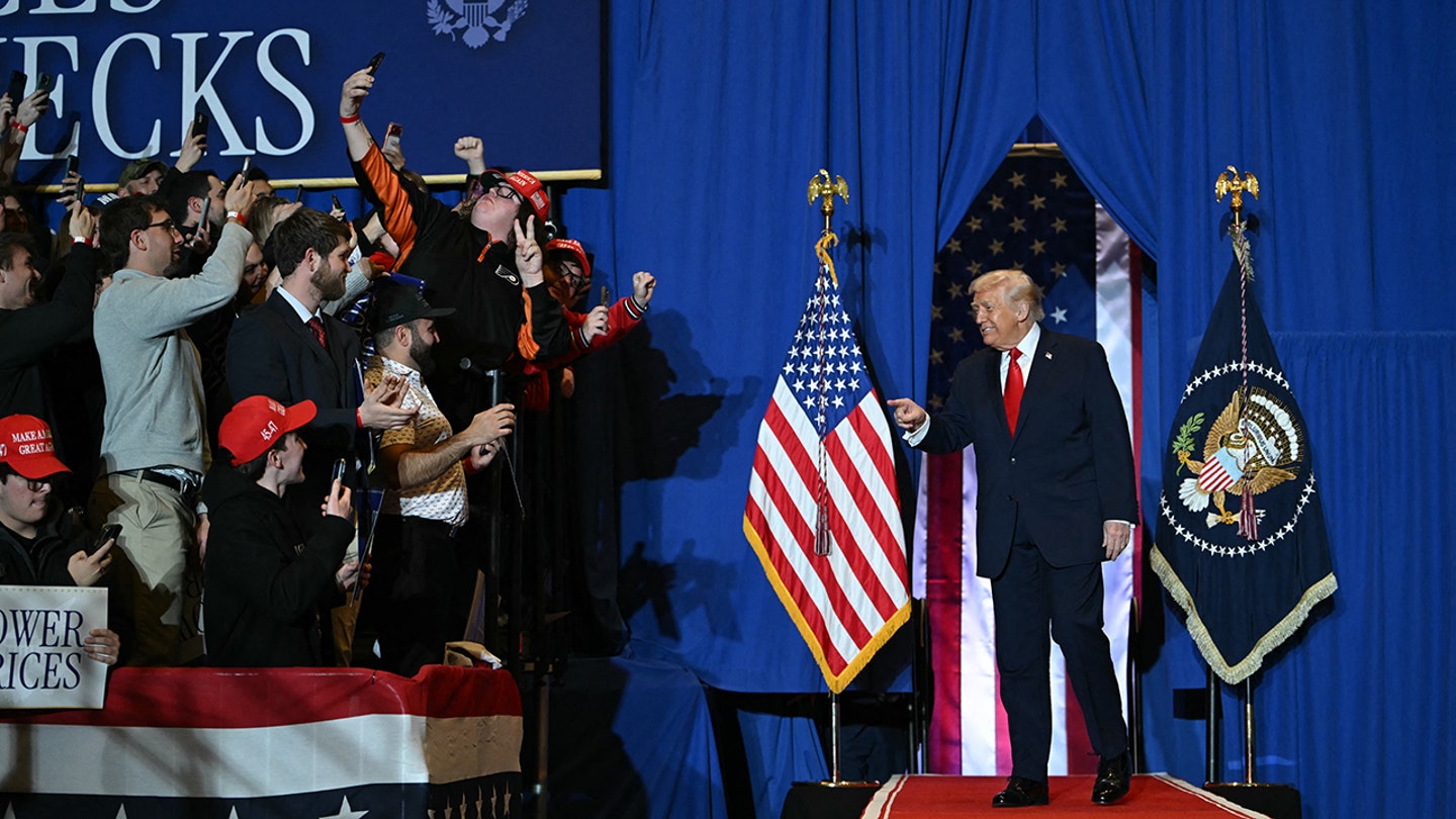 Trump compares real wages under his admin versus Biden's during speech calling out Dem affordability 'hoax'