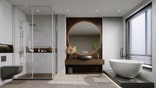Small changes to a bathroom can help make it feel like a new space.
