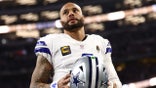 Dak Prescott before a Dallas Cowboys game