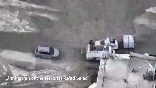 An explosion going off