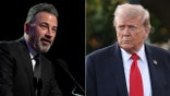 Late night host Jimmy Kimmel and President Trump