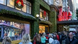 Macy's Herald Square decorated for the holidays