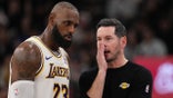 LeBron James and JJ Redick chat